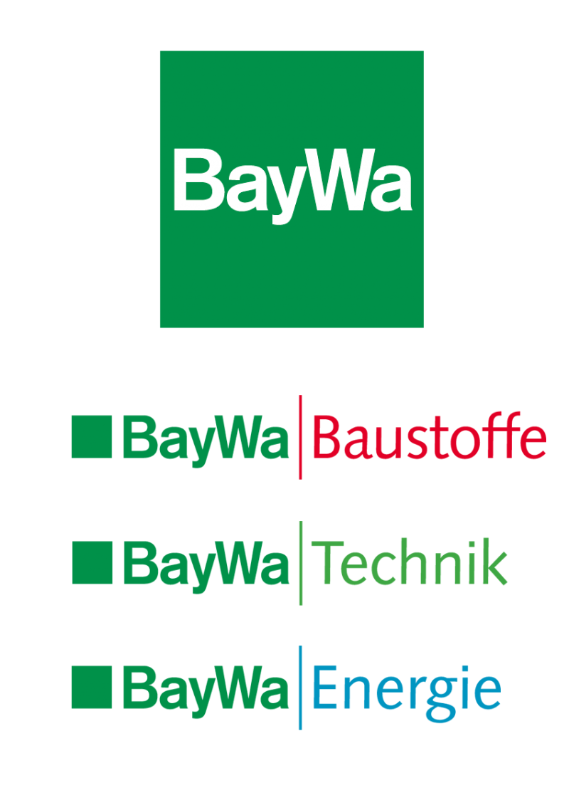 BayWaLogo Grafik Illustration Werbung Produktdesign